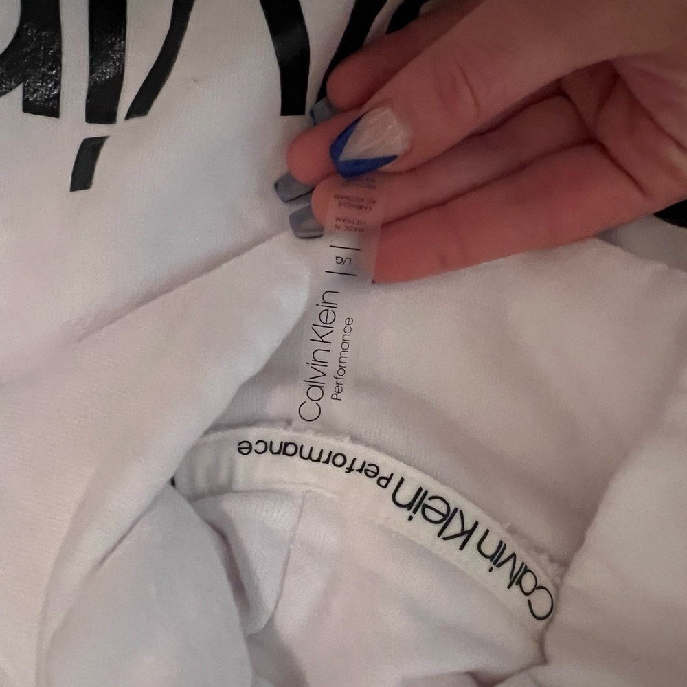 calvin clean high neck sweatshirt